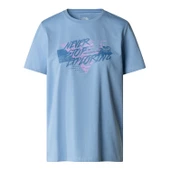 The North Face W FOUNDATION TRACES GRAPHIC TEE  Kadın T-Shirt NF0A882UQEO1 - 1