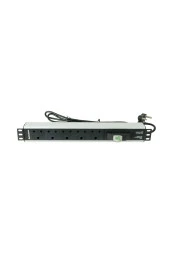 1,5U 19" 5xSouth Africa Tip 16a Devre Kesici South Africa Fiş PDU 1,5m - 2