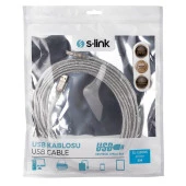 S-Link USB Yazıcı Kablosu 5 Metre - 3