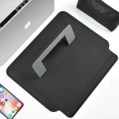 Wiwu Skin Pro Slim Stand Sleeve For 16  Inc  Laptop Stand -Siyah - 5