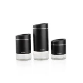 Schafer Silver Touch 3 Boy Kavanoz Seti-Siyah - 2