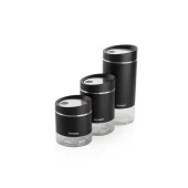 Schafer Silver Touch 3 Boy Kavanoz Seti-Siyah - 3