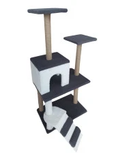 Hamaklı Kedi Evi Kedi Tırmalama Evi Ve Oyun Platformu - 4