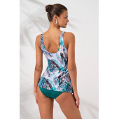 Mara Kruvaze Formlu Tankini Takım Coral - 4
