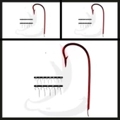 Uyguna-Yakala 100'lü 15220 No: 5 Kırmızı İğne-İĞN.605 thumbnail 2