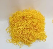 Futbol Kale Filesi 2,5 mm Kord İpi Sarı 7,32*2,44*2,0 m - 4