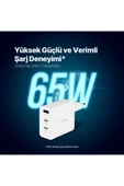 Ttec SmartCharger Trio GAN 65 W Beyaz Hızlı Şarj Adaptörü - 2