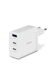 Ttec SmartCharger Trio GAN 65 W Beyaz Hızlı Şarj Adaptörü - 1