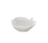 Ultraform Porselen Yaprak 6Lı Çerezlik Kase Takımı 9x8cm - 1