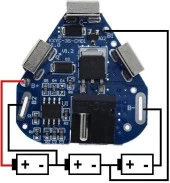 Bms 3s 12.6V 6A Lityum Pil Koruma Kartı - 1