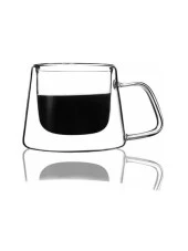 PEROTTİ 12476 DOUBLE WALL 200 ML CAM KUPA thumbnail 1