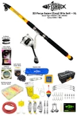 Fishack 22 Parça Sazan (Carp) Olta Seti XL - 3.60MT / 100GR thumbnail 1