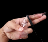 İphone 15 Uyumlu Ön+Arka Şeffaf Çizilme darbelere karşı koruyucu Nano Jelatin - 5