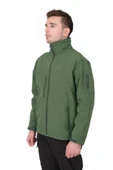 Single Sword Su&Rüzgar Geçirmez Outdoor Softshell Erkek Mont Haki - 2