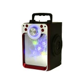KTS-822S Ledli Kumandalı Bluetooth Hoparlör Usb-Tf-Fm Radyo Siyah - 2