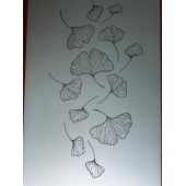 Ginkgo Series Mavi-Kaydırmaz Yoga ve Pilates Matı - 1