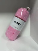 Clasy Ranforce Lastikli Çarşaf Seti Çift Kişilik Yıldız Desenli Pembe - 2