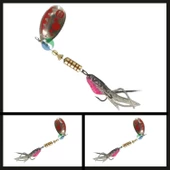 Uyguna-Yakala  Gümüş/kırmızı Yemli No:2 390112 Ilba Tondo Bubble Döner Kaşık-KAŞ.187 thumbnail 1