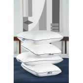 MegaLüks Boyun Fıtığı Boyun Düzleşmesi İçin Mega Boy Ortopedik Visco Yastık 59x39x15cm - 5