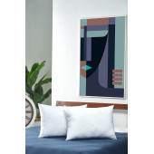 YogaSoft Yıkanabilir Boncuk Silikon Elyaf Yastık 50x70cm - 4