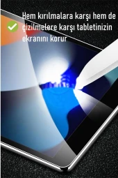 Apple iPad 10.9 inç 2022 5.Nesil Qpen  5in1 Temperli Cam Ekran Koruyucu thumbnail 5