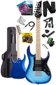 Maxword DE-150BL Maple Klavye HH Manyetik Yüksek Kaliteli Elektro Gitar Seti thumbnail 2