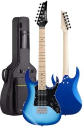 Maxword DE-150BL-25AMP Maple Klavye HH Yüksek Kaliteli 25W Amfili Elektro Gitar Seti - 3