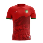 AMED SPOR 003 YENİ SEZON NİKE TARAFTAR FORMA KIRMIZI SPONSORSUZ - 1