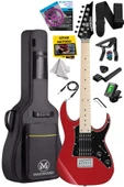 Maxword DE-150RD Maple Klavye HH Manyetik Yüksek Kaliteli Elektro Gitar Seti thumbnail 1
