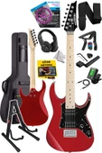 Maxword DE-150RD-ST Maple Klavye HH Manyetik Yüksek Kaliteli Elektro Gitar Seti thumbnail 2