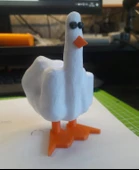 Duck You! Sevimli Ördek Dekoratif Obje Biblo Fİgür Aksesuar - 3