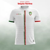 AMED SPOR 006 YENİ SEZON TARAFTAR FORMA BEYAZ - 1