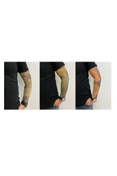 Giyilebilir Dövme 3 Çift 6 Adet Kol Çorap Dövmesi Sleeve tattoo Set9 - 2