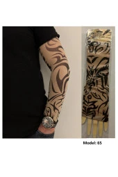 Giyilebilir Dövme 3 Çift 6 Adet Kol Çorap Dövmesi Sleeve tattoo Set13 thumbnail 3