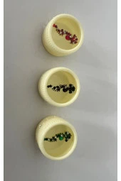 Yapışkanlı Yüz taşı Face Gems 3 Adet Birden Burun Parmak Hızma Modeli 1 thumbnail 2