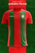 AMED SPOR 008 YENİ SEZON TARAFTAR FORMA ÇUBUKLU - 1