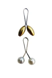 2 Adet Tesettür Eşarp ve Şal Klipsi Set 1 - 1