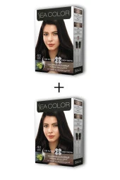 2X2 Tüp Krem Saç Boyası Seti Kahve No:4.0 - 1