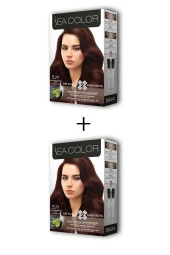 2X2 Tüp Krem Saç Boyası Seti Sıcak Çikolata No:5.77 - 1