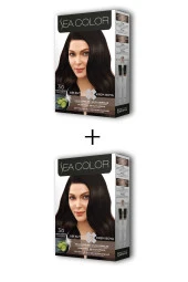 2X2 Tüp Krem Saç Boyası Seti Koyu Kahve No:3.0 - 1