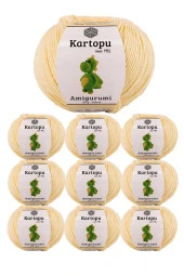 10 Adet Amigurumi El Örgü İpi 50gr 331 - 1