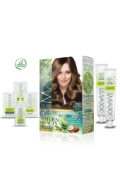 2 Paket Natural Beauty Amonyaksız Saç Boyası 7.3 Fındık Kabuğu - 2