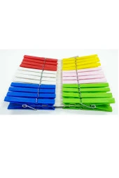 Çamaşır Mandalı Çelik Yaylı 24 Adet - 1