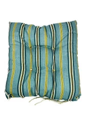 Pofuduk Ev Bahçe Teras İpli Sandalye Minderi 35x35 cm D4 - 1