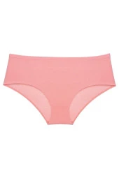 3 Adet Kadın Yüksek Bel Bato Külot Gri Ten Pudra - 4