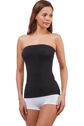 Elite Life Kadın Dikişsiz Askısız Kadın Siyah Atlet 852 - 6