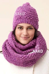 5 Adet Vega Tweed Premium Akrilik El Örgü İpi Yünü No: 31752 - 2