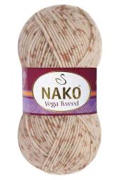 5 Adet Vega Tweed Premium Akrilik El Örgü İpi Yünü No: 35032 - 5