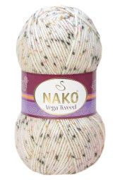 5 Adet Vega Tweed Premium Akrilik El Örgü İpi Yünü No: 31752 - 5