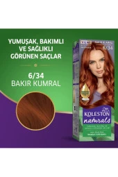 Naturals Saç Boyası Bakır Kumral 6/34 - 2